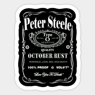 PETER STEELE MERCH VTG Sticker